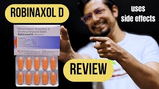 Robinaxol d tablet uses in hindi  Methocarbamol 500mg uses side effects [upl. by Gonzalez]