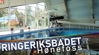 Water Slides and Pools at Ringeriksbadet in Norway  Indoor Water Park in Hønefoss Viken 2021 GoPro [upl. by Ynnub]