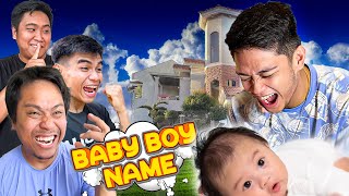 BABY BOY ni VON PANGALAN REVEAL [upl. by Apollus]