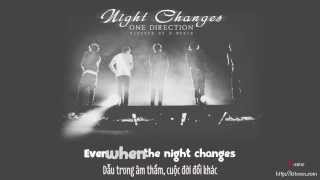 Lyrics  Vietsub  One Direction  Night changes [upl. by Otreblif]