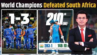 IND vs SA Surya amp Co wins the T20I series against SA 31  Team India has win  of 92 in 2024 [upl. by Aissat]