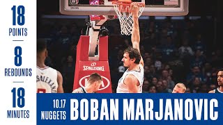 Boban Marjanovic Highlights vs Nuggets  1017 [upl. by Roanne]