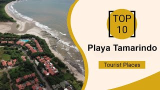 Top 10 Best Tourist Places to Visit in Tamarindo  Costa Rica  English [upl. by Berghoff]