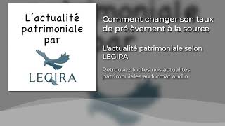 Comment changer son taux de prélèvement à la source [upl. by Analem]