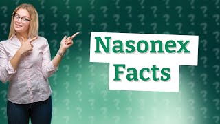 Is Nasonex a steroid nasal spray [upl. by Paapanen]