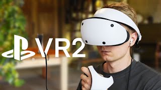 Sony PlayStation VR2 для PS5 в виртуальной жизни [upl. by Eentruoc]