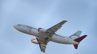 Birmingham Airport Spotting 15th January 2012 Morning Arrivals amp Departures [upl. by Atirhs]