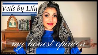 Veils By LilyAuthentic Spanish Floral Mantilla Review [upl. by Madra856]