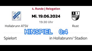 Relegation ATSV Hollabrunn gegen SV Rust [upl. by Euqitsym388]