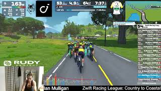 Zwift Racing League Country to Coastal [upl. by Idrahs]