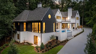 Buckhead Chastain Park New Home  3910 Powers Ferry Rd NW Atlanta  Atlanta Luxury Real Estate [upl. by Jarv]