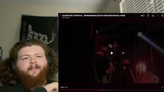 Slaughter to Prevail“Bonebreaker” Live in Moscow REACTION First Time Hearing [upl. by Jempty]