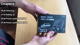 TOGUARD ride sharing Dual Dash Cam FHD CE45 [upl. by Eudocia]