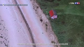 Tempêtes  le recul du littoral saccélère [upl. by Amsaj430]