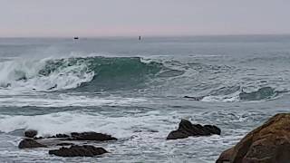 🇫🇷 Grande marée à SaintGuénolé 21 mars 2019  coef111 Bretagne Finistère Penmarch France [upl. by Shara]