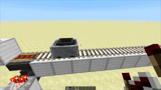 Minecraft 162  Minecart hopper station [upl. by Meuser]