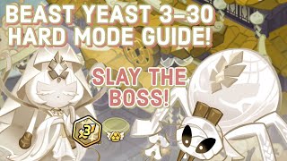 Beast Yeast 330 Hard Mode Guide  Safest Way  Cookie Run Kingdom [upl. by Elleiad]