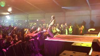 Popcaan  Naughty Girl Live with the Dub Akom Band  Afro Latino Festival 2013 [upl. by Laved]