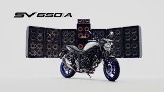 2016 Suzuki SV650A  official video [upl. by Atinor]