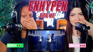 ENHYPEN 엔하이픈 Bite Me Official MV reaction [upl. by Eniaj]