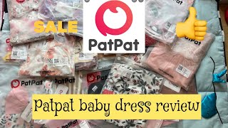 Shopping Haul  Patpat Baby dresses  Great Quality  Best Prices Dress Review [upl. by Ergener661]