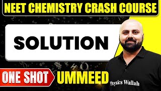 SOLUTION in 1 Shot All Concepts Tricks amp PYQs  NEET Crash Course  Ummeed [upl. by Fleur583]