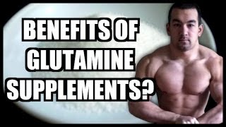 Glutamine Benefits Does LGlutamine Build Muscle [upl. by Dloreh]