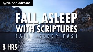 SOAK IN GODS PROMISES BY THE OCEAN  SLEEP WITH GODS WORD  100 Bible Verses For Sleep [upl. by Rendrag210]