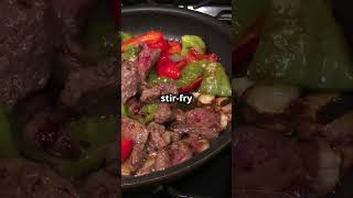 How to Cook Spicy Chinese Pepper Steak [upl. by Annoled579]