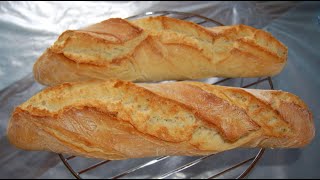 Recette pain français les baguettesbread recipe [upl. by Domash]