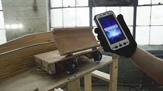 Panasonic Toughpad Rugged Handheld Tablet The Ultimate Torture Test [upl. by Selemas318]