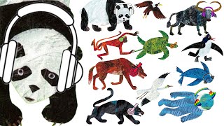 Panda Bear Panda Bear What do you see  Headphones Version  Eric Carle Best Stories for Kids [upl. by Ayekin786]