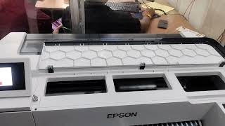 Epson SC F530 Sublimation Printer [upl. by Enortna]