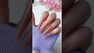 Poly gel nail 💅🏻 artist nails polygelnails subscribe naildesign nailtutorial [upl. by Linsk325]