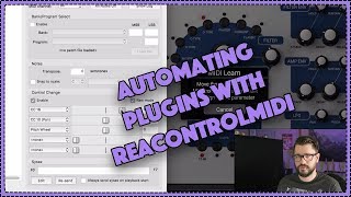 Automating Plugins with ReaControlMIDI  Tutorial [upl. by Annyahs]