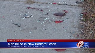 Man39 killed in New Bedford crash [upl. by Soble]