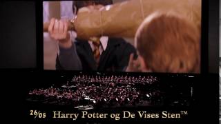 Harry Potterfilm og stort symfoniorkester fortryller Musikhuset [upl. by Snilloc286]