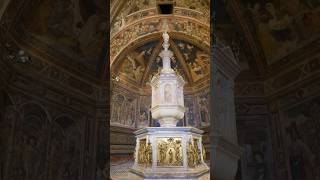 Siena Baptistry siena baptistry italy ArtHistory History italia [upl. by Mahgirb]