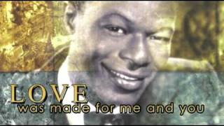 LOVE Nat King Cole Lyrics [upl. by Trygve247]