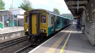 Arriva Trains Wales Class 150 Departing Bridgend 07516 [upl. by Sivatco]