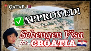 QATAR EXPAT LIFE  Croatia Schengen Visa Application Tips amp Steps From QATAR [upl. by Kavita]