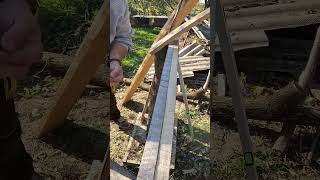 Off Grid Solar Panel Rack Part 37  Crafty Lab Homestead Solar Panel Rack [upl. by Latrina]