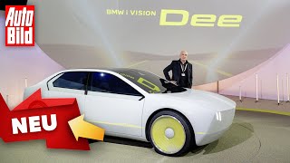 BMW iVision Dee 2023  Das Auto ohne Bildschirm  Vorstellung mit Tom Drechsler [upl. by Aleb]