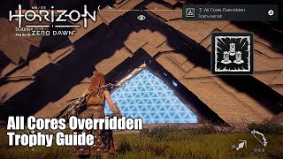 Horizon Zero Dawn • All Cores Overridden Trophy Guide Reached all 4 Core of every Cauldron [upl. by Nylaroc189]