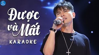 KARAOKE Được Và Mất  Lâm Hùng [upl. by Domenic]