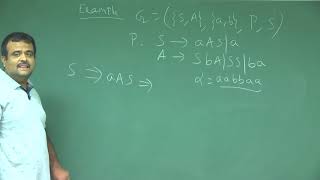 Lecture 41 Leftmost and Rightmost derivations [upl. by Muriah]