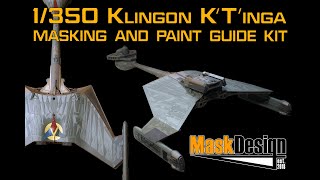 1350 Klingon KTinga masking and paint guide release date [upl. by Iturhs]