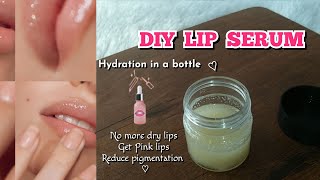 Homemade Lip Serum ✨ Best winter Serum [upl. by Daffodil75]