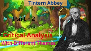 Tintern Abbey  Summary  Pantheism  Critical Analysis  Ecocritical Analysis  Romanticism [upl. by Bautram482]