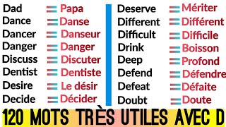 120 Mots les Plus Utiles en Anglais commençant par D  Prononciation Partie 4 [upl. by Spense]